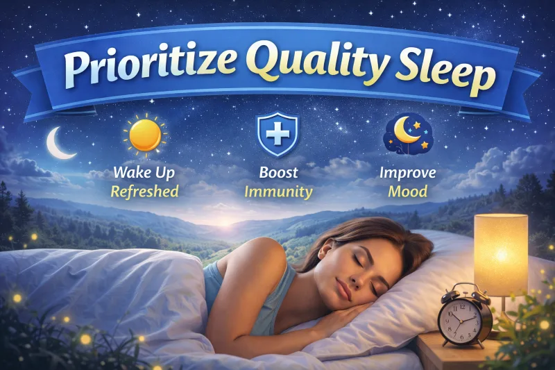 Prioritize Quality Sleep
