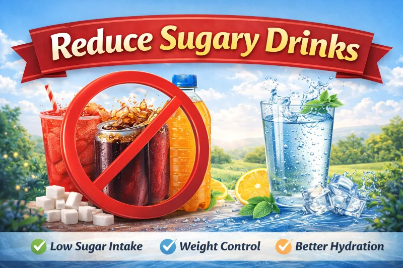 Reduce Sugary Drinks