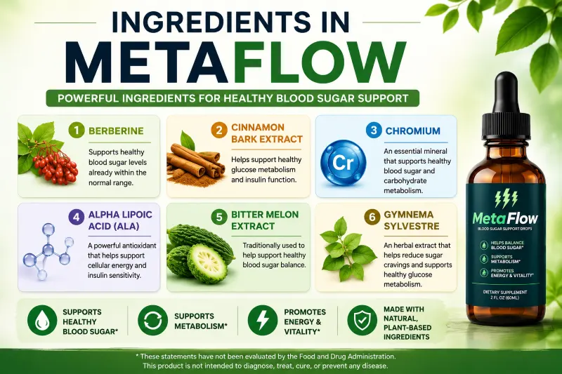 MetaFlow Review: Does It Really Work for Blood Sugar Support? 11 Ingredients in MetaFlow