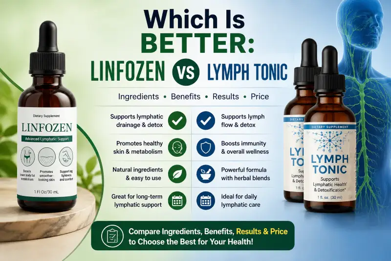 Linfozen Review 2026: Ingredients, Benefits & Lymphatic Support 11 Linfozen Vs Lymph Tonic