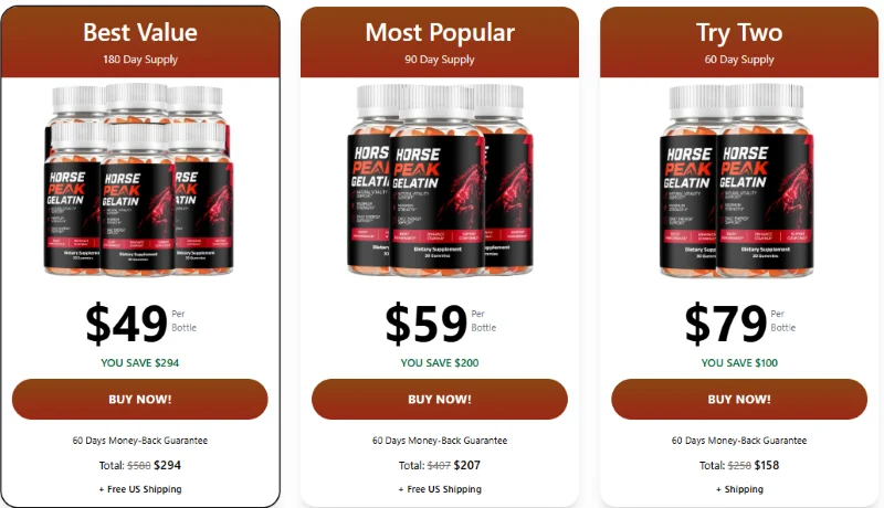 Horse Peak Gelatin Review: Benefits, Ingredients & What to Know 12 Horse Peak Gelatin Pricing Details