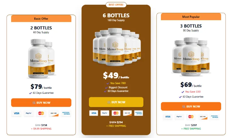 MemoHoney Pricing Details
