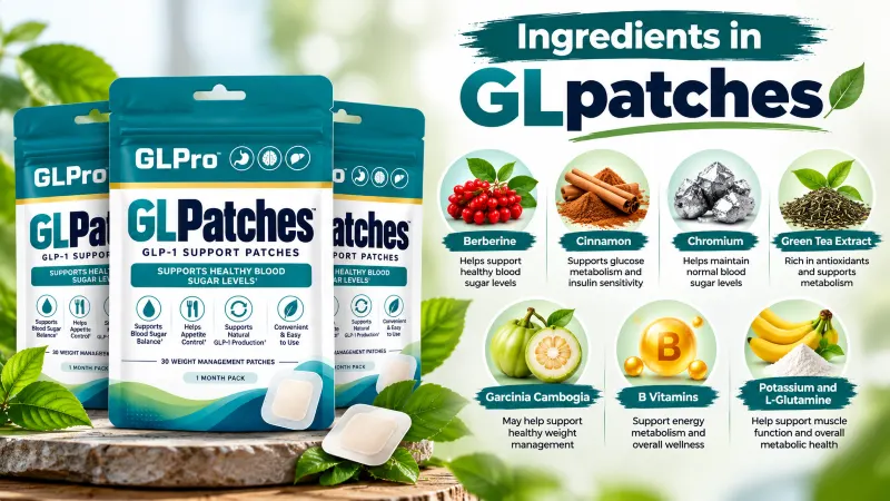 GLpatches Review: Scam or Legit Blood Sugar Support Patch? 12 GLPatches Ingredients