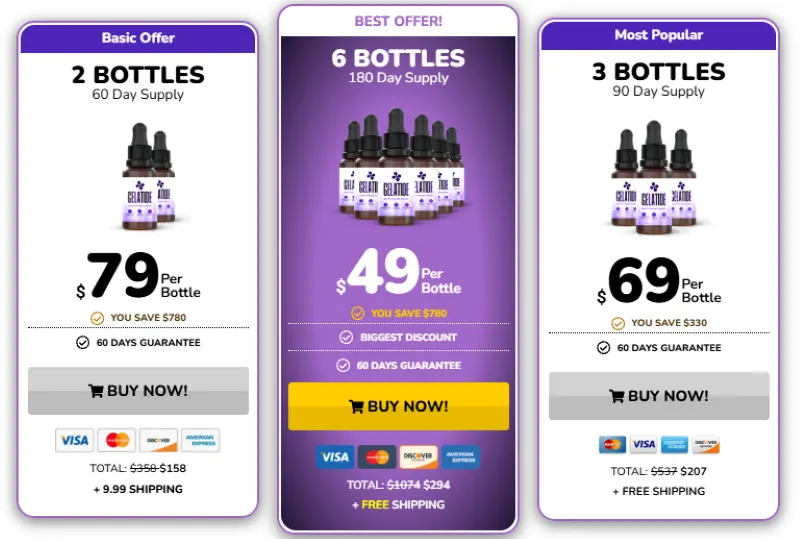 Gelatide Scam or Legit? Honest Review, Ingredients & Results 12 Gelatide Pricing Details